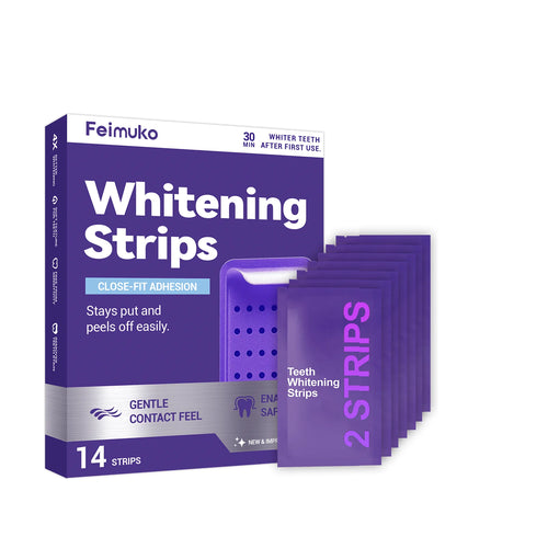 Purple Teeth Whitening Strips